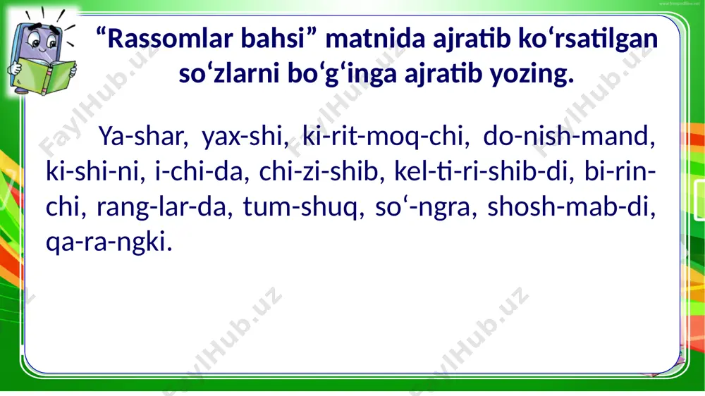 2-sinf.ona tili. 191-dars - Page 4