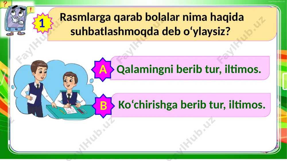 2-sinf.ona tili. 172-dars - Page 4
