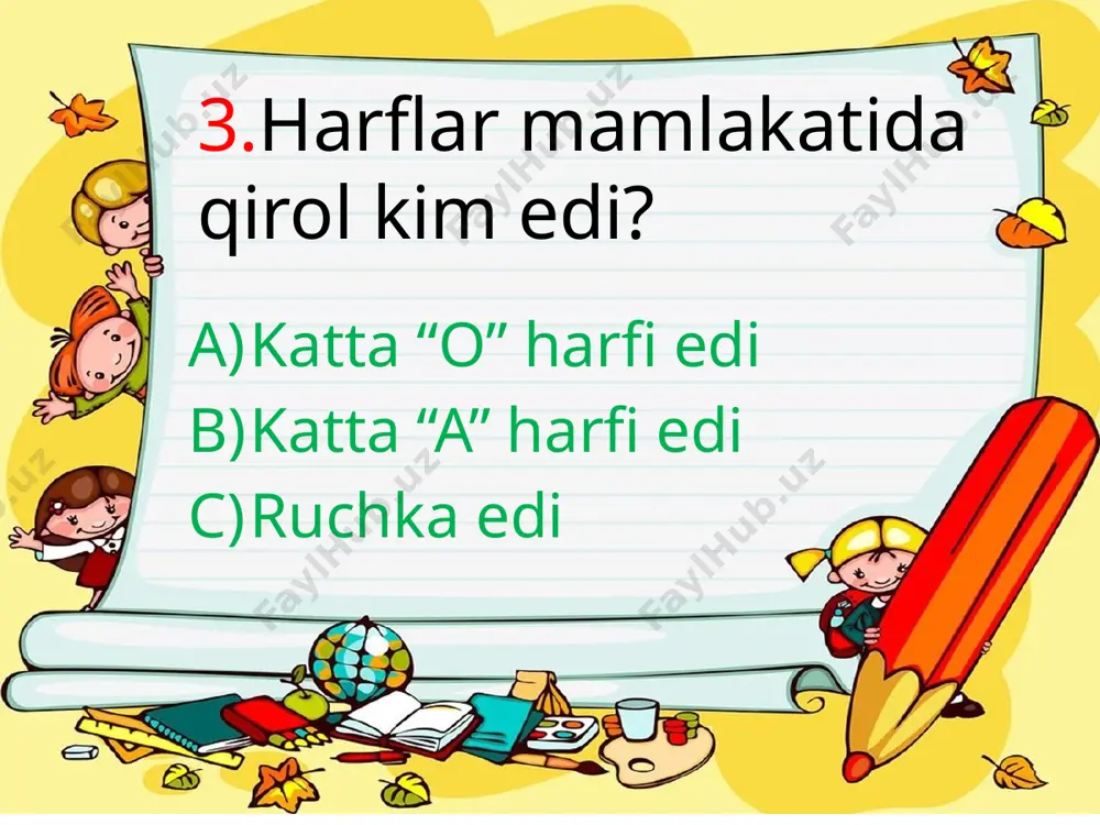 ona tili va o'qish savodxonligi test - Page 4