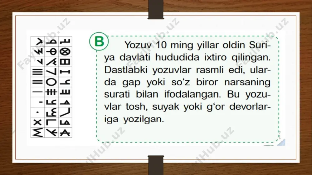 yozuvni kim ixtiro qilgan 2-soat - Page 4