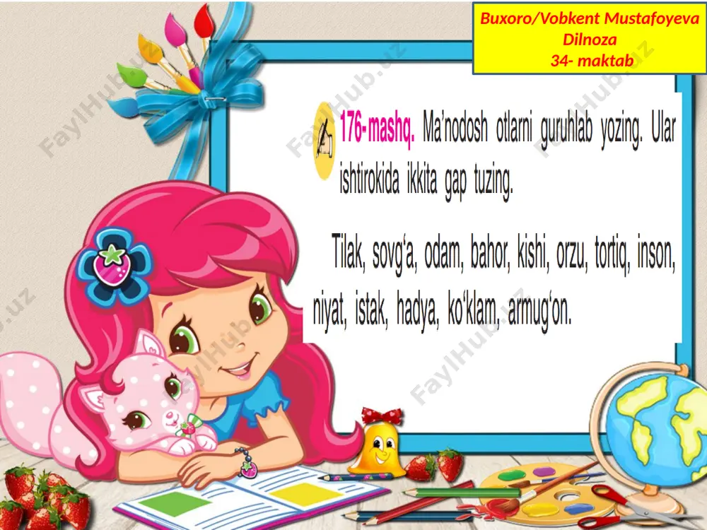 ona tili 25-yanvar otga boshqa so'z qo'shish - Page 4