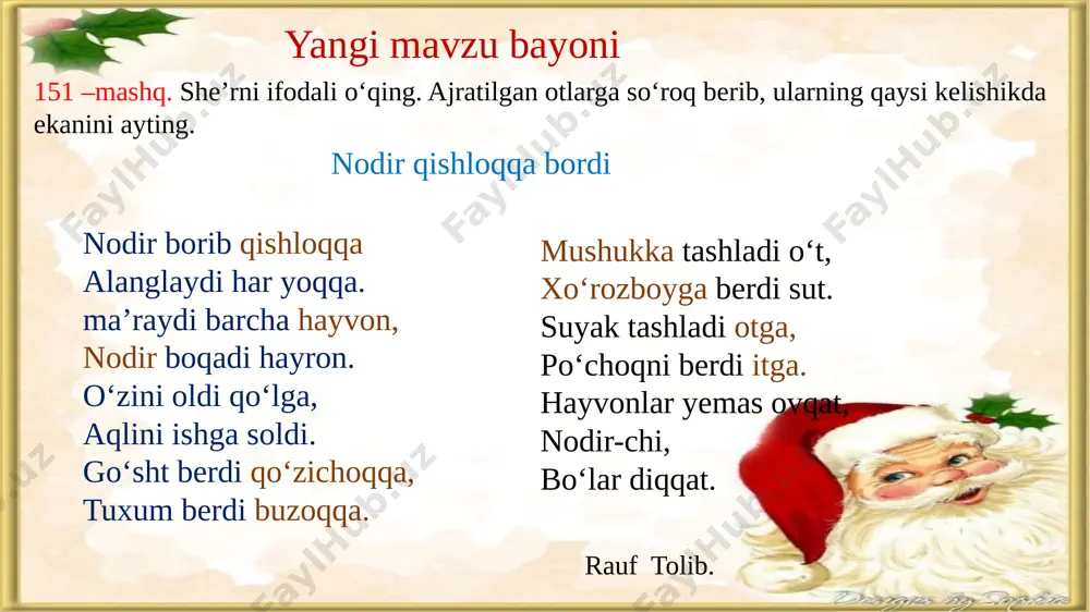 ona tili 4-sinf 151-153-mashqlar - Page 4