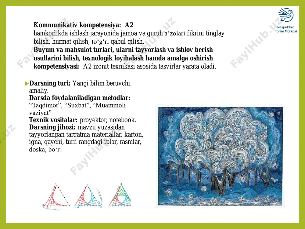 izonit texnikasi. 4-sinf - Page 4