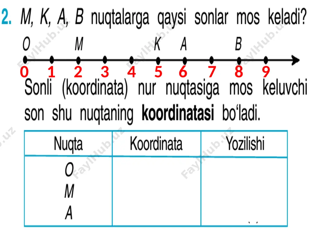 4-sinf nuqta kordinatasi - Page 4