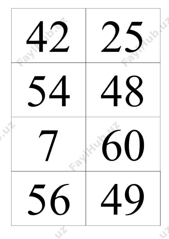 2-turga mansub kartochkalar - Page 4
