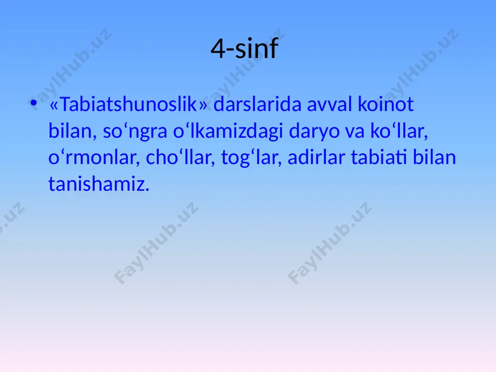 4-sinf.tabiatshunoslik. katta sayyoralar - Page 4