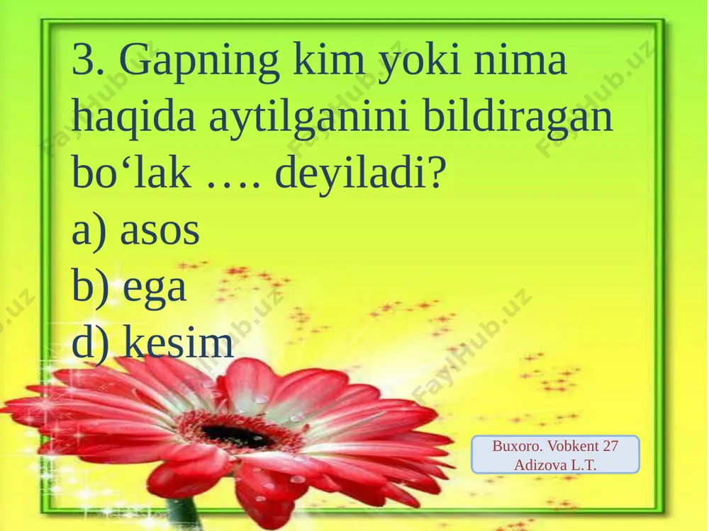 ona tili 2-chorak test. - Page 4