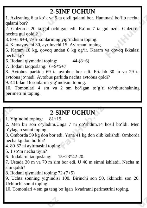 2-sinf tarqatma material_110418194811 - Page 4