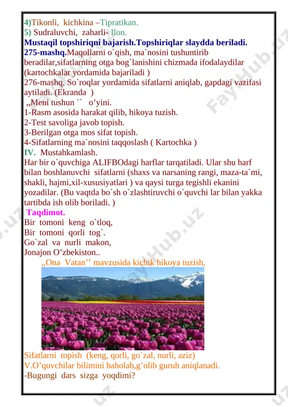 sifat – so`z turkumi - Page 4
