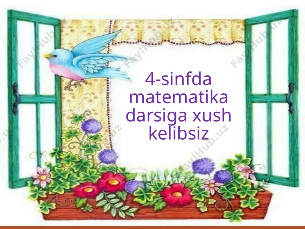 4 sinf matem tengsizliklar slayd - Page 4