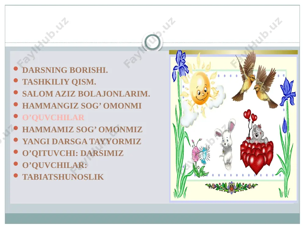 o`zbekiston tog`lari 4 sinf dars ishlanma - Page 4
