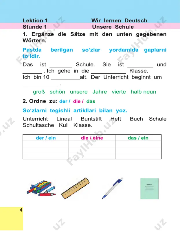 nemis tili daftari 4(@kitob_ulashaman_bot) - Page 4
