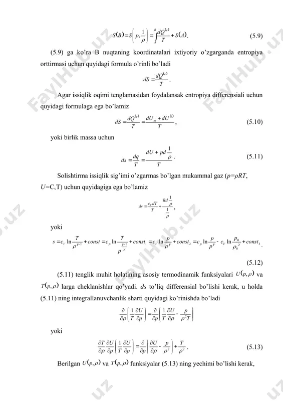 termodinamikaning ikkinchi boshlanishi - Page 5