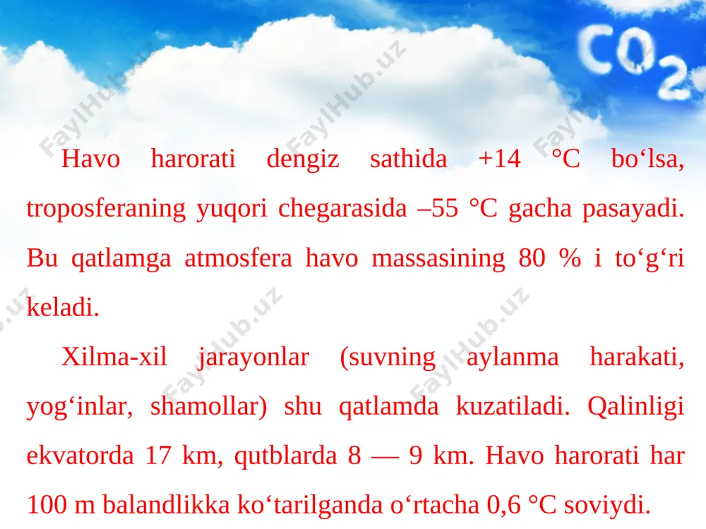 atmosfera. yerning iqlim mintaqalari 6-sinf - Page 5