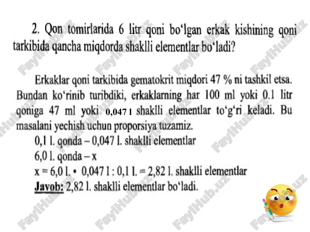 biologiyadan masala va mashqlar yechish - Page 5