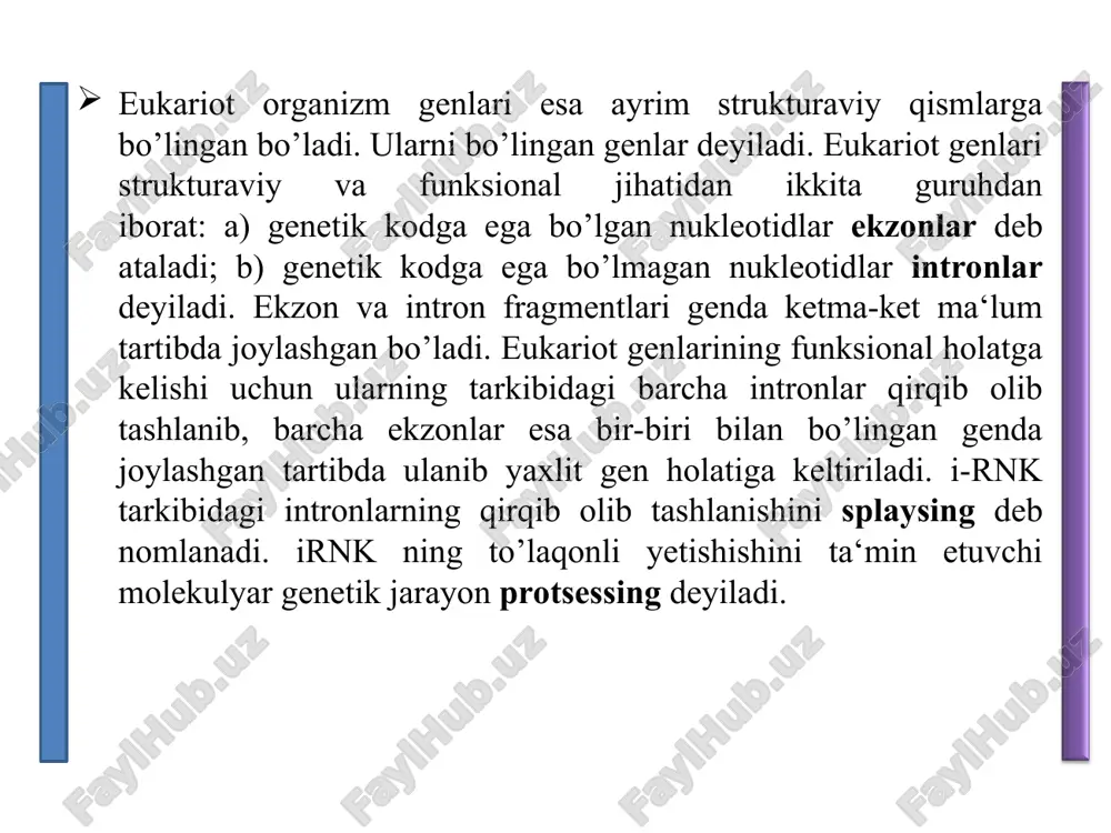 genlar va ularning xususiyatlari - Page 5