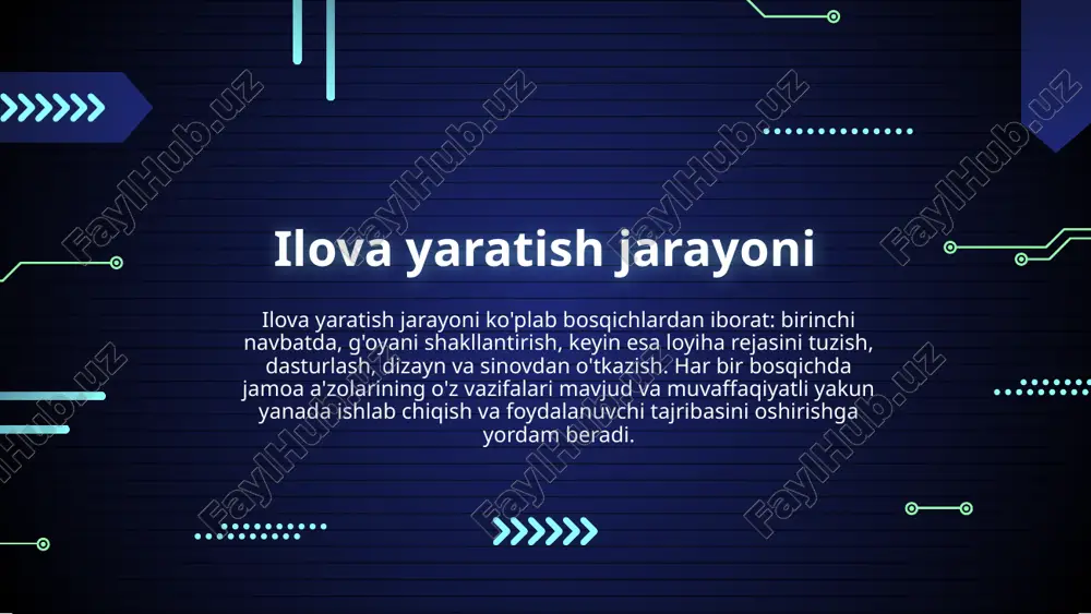 kirish mobil ilovalar ishlab chiqarish faniga - Page 5