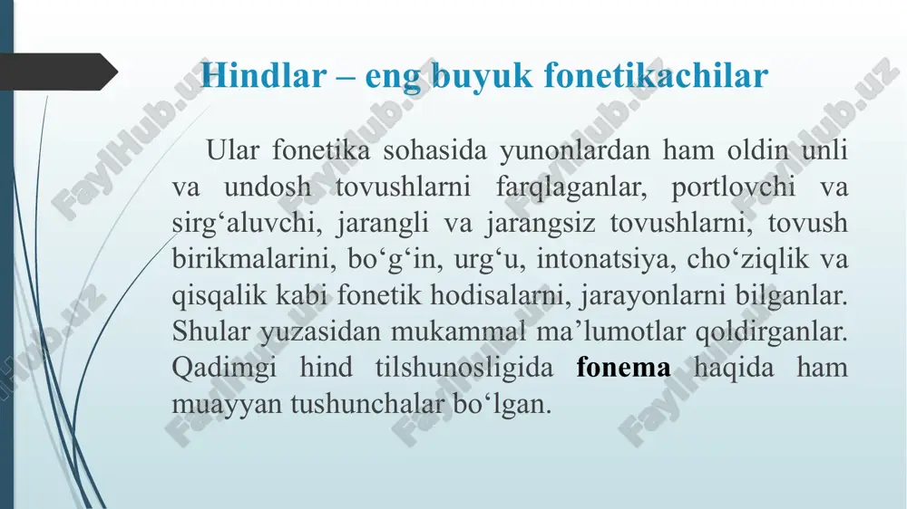 qadimgi hind va rim tilshunosligi - Page 5