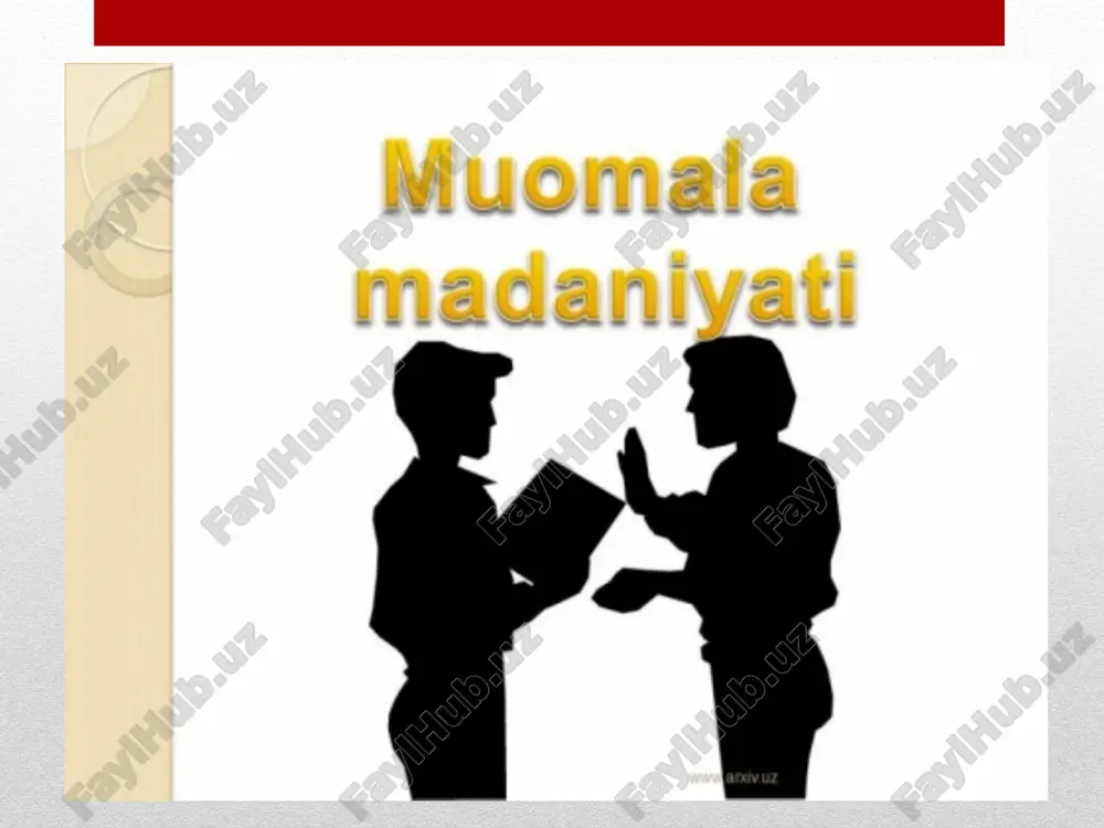 etiket va muomalaviy madaniyat - Page 5