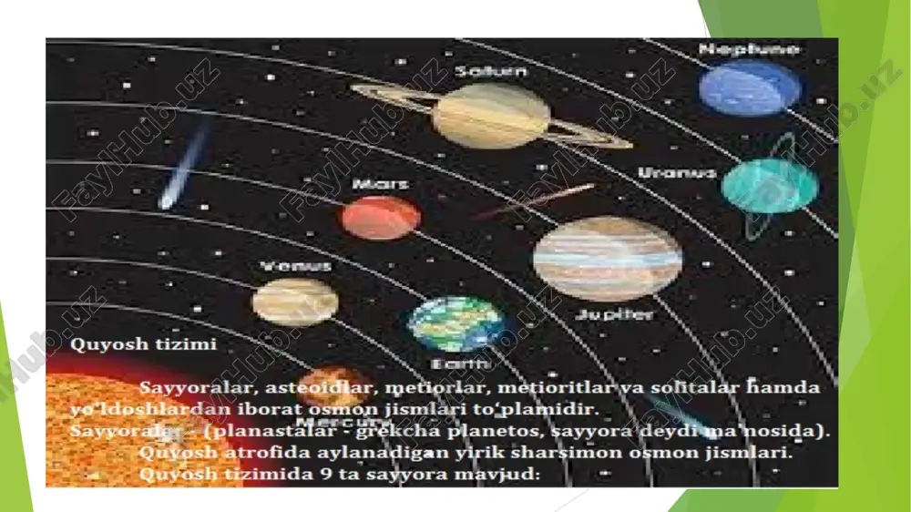 koinot. quyosh sistemasi va yer - Page 5