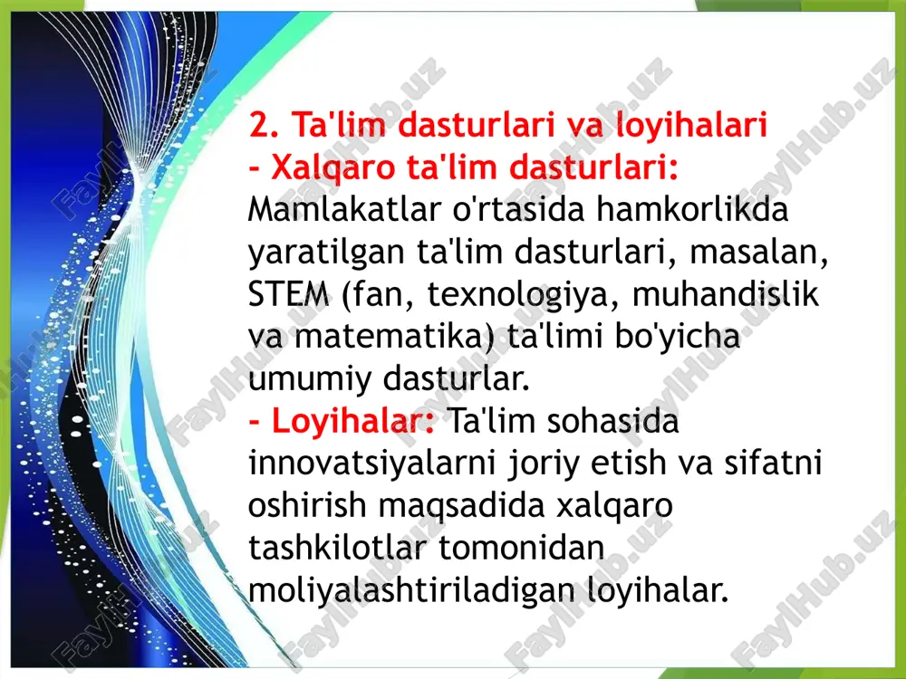 ta'lim sohasidagi xalqaro hamkorlik - Page 5