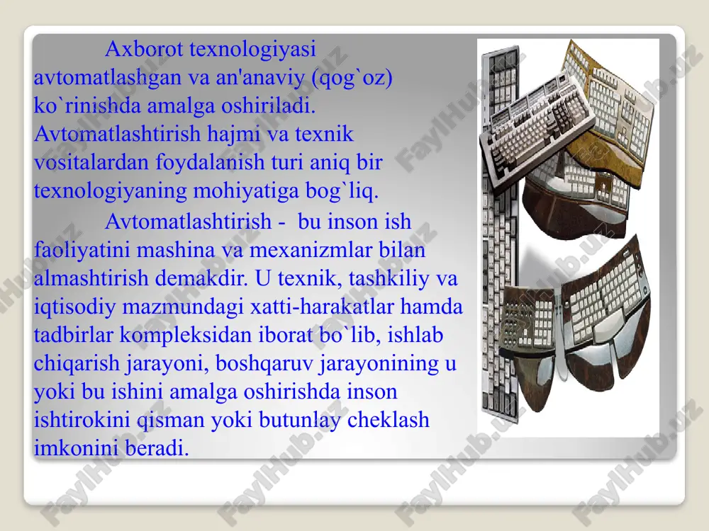 avtomatlashtirilgan axborot texnologiyalari - Page 5
