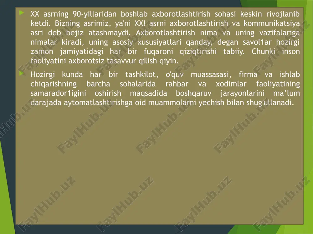 axborot texnologiyalari haqida tushuncha - Page 5