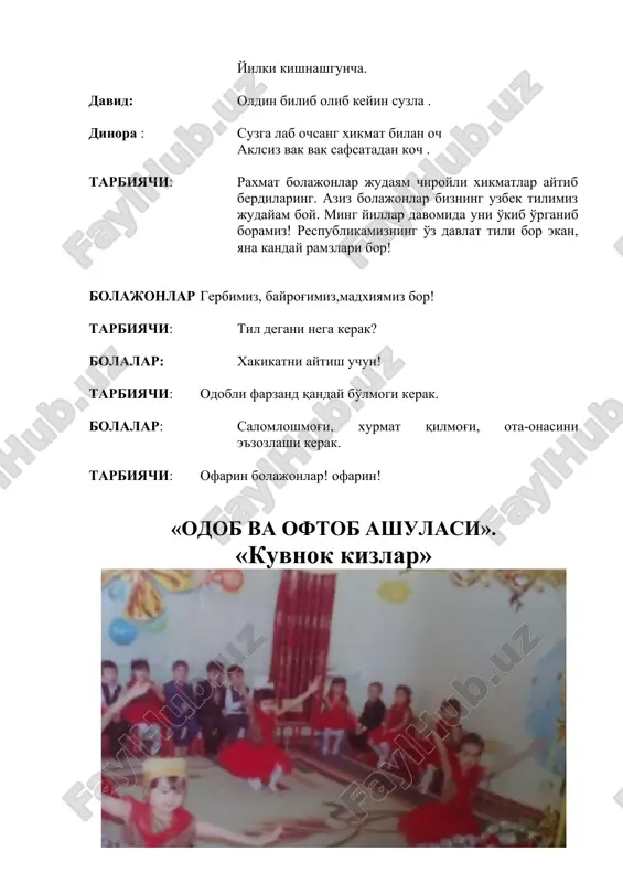 "ona tilim jonu dilim" qo'llab-quvvatlash ta'limi - Page 5