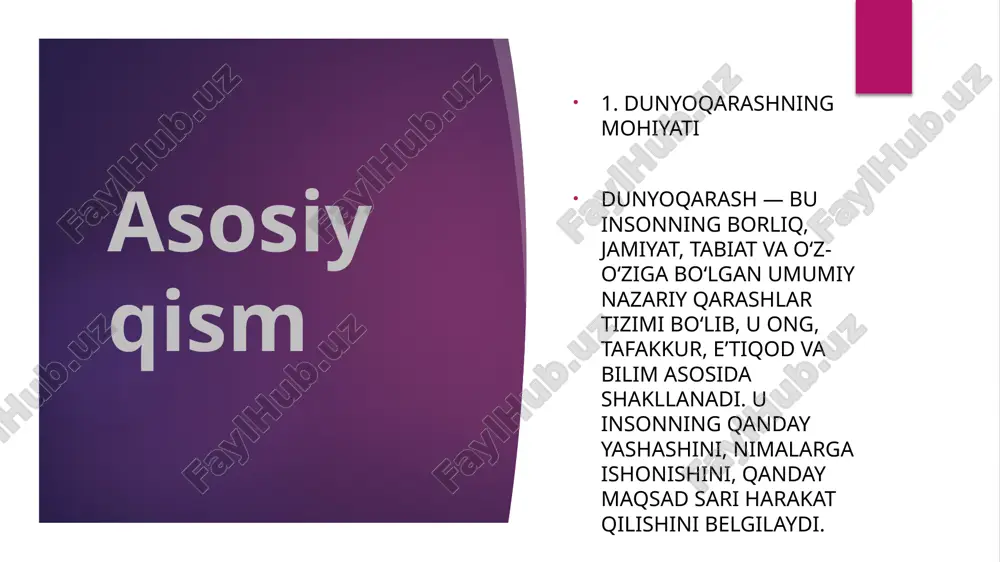 dunyoqarashning mohiyati, tuzilishi va asosiy funksiyalari - Page 5