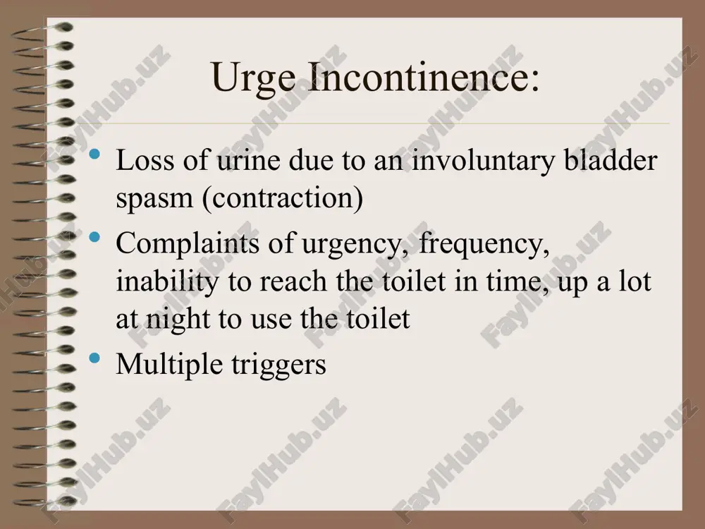 urinary incontinence - Page 5