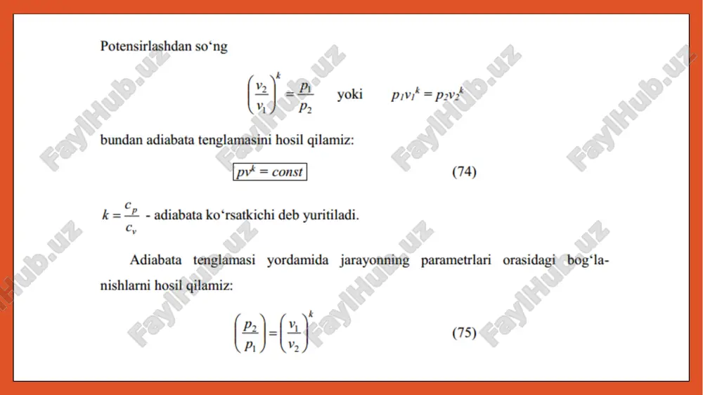 issiqlik texnikasining nazariy asoslari - Page 5