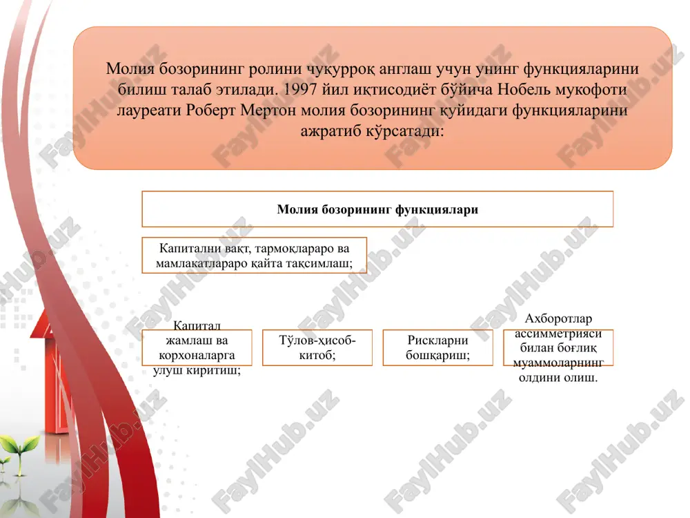 moliya bozorining nazariy asoslari - Page 5