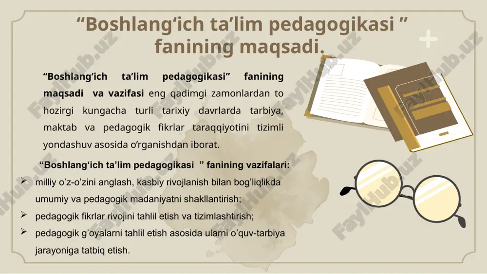 rkor, xalqning kelgusi taqdirini o‘ylaydigan jonkuyar sarkarda sifatida ta’riflanadi. u o‘z jonidan vatan taqdiri, xalq manfaatini yuqori qo‘ygan shaxs. kultegin eltarish xoqonining kichik o‘g‘li. u 713-yil 27-fevralda qirq yetti yoshida vafot etadi. bitiktosh 732-yilda o‘rnatilgan. ushbu bitiktoshda barcha voqealar kulteginning akasi bilga xoqon tilidan hikoya qilinadi. uning asli ismi mug‘iliyon bo‘lgan. bitigni kulteginning jiyani yo‘llug tegin yozgan. demak, bitigning muallifi ham ma’lum. «kultegin» bitikdoshi marmardan ishlangan, balandligi 3 m 15 sm, qalinligi 41 sm, tub qismi 1 m 24 sm bo‘lib, yuqoriga tomon torayib borgan. yodgorlikni rus ziyolisi n.m.yadrinsev (1842-1894) 1889-yili mo‘g‘ulistonning kosho saydam vodiysidagi ko‘kshin o‘rxun daryosi qo‘rg‘onidan topgan. «irq bitigi» («ta’birnoma»). eng qadimgi ma’rifiy yodgorliklardan biri sanalgan «irq bitigi» («ta’birnoma») ham o‘rxun-enasoy yodgorliklari sirasida ta’lim-tarbiya tarixida o‘z o‘rniga ega. mazkur qo‘lyozmani xix asr oxirida a.steyn sharqiy turkistonning dunxuan degan joyidan topgan. hozirgi kunga qadar «irq bitigi» va uning mohiyati xususida batafsil, to‘laqonli ma’lumotlarga ega emasmiz. ayni vaqtda manba …