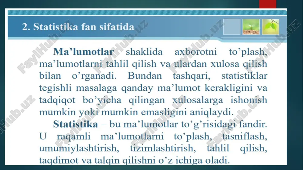 statistika fanining predmeti va usullari - Page 5