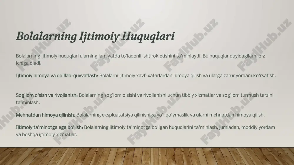 bola huquqlari to'g'risida - Page 5