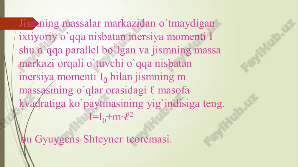 qattiq jismaylanma harakat dinamikasi - Page 5