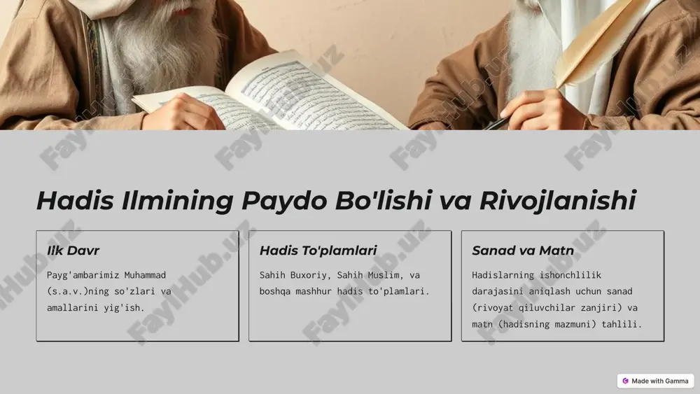 qurʼon, hadis va islom ilmlarining shakllanish tarixi - Page 5