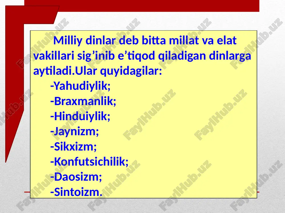 milliy dinlar - Page 5