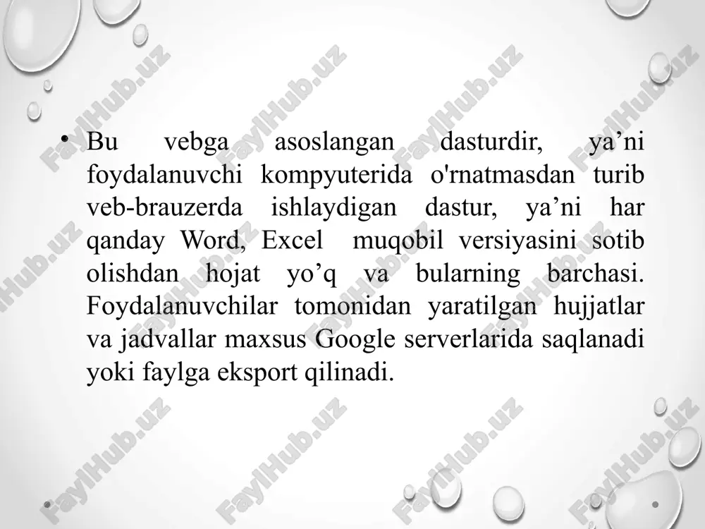 inxronizatsiya va axborot almashinuviga bog’liqdir. dropbox serverdan fayllarni o'chirib, keyin ma’lumotlarni qayta tiklash imkoniyatiga ega bo'ldi, plus fayl o'zgarishlar tarixi oxirgi 30 kun muddatga mavjud bo'lgan, amalga oshiriladi, deb, yuklab olish tarixini keladi google taqvimdan foydalanish google taqvim, o'zingizning voqealaringizni kuzatib borish va kalendarlarni boshqalar bilan baham ko'rish imkonini beruvchi bepul veb-va mobil taqvim. shaxsiy va professional dasturlarni boshqarish uchun ideal vosita. bu juda oddiy va juda kuchli. agar sizda google hisobi mavjud bo'lsa, google taqvimga kirishingiz mumkin. calendar.google.com saytiga borish yoki undan foydalanish uchun android telefoningizda taqvim ilovasini ochishingiz kerak tadbirlarni google taqvimga qo'shish voqealar qo'shish uchun siz faqat oylik ko'rinishdagi kunni yoki kun yoki hafta ko'rinishida bir soatni bosishingiz kerak. muloqot oynasi kun yoki soatni ko'rsatadi va hodisani tezda rejalashtirish imkonini beradi. yoki batafsil ma'lumotni bosib, batafsil ma'lumotni qo'shishingiz mumkin. chapdagi matnli havolalardan voqealarni qo'shishingiz mumkin. bundan tashqari, outlook, ical yoki yahoo-dan voqealar bilan to'la bir kalendarni birdan …