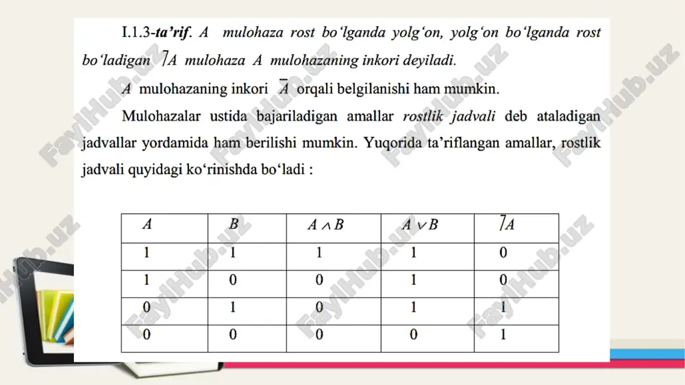 mulohazalar algebra si - Page 5