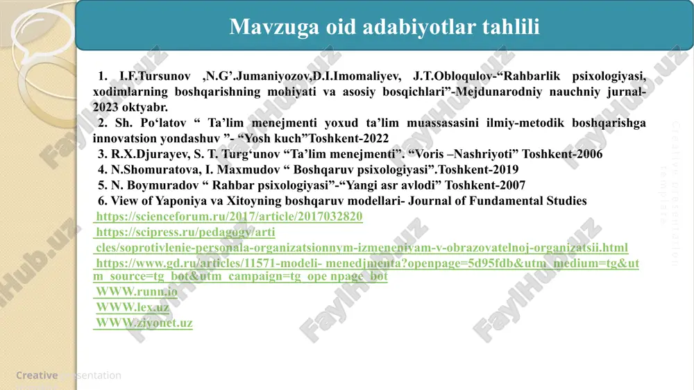 maktabda o'zgarishlarga qarshi bo'lgan xodimlar bilan ishlash - Page 5