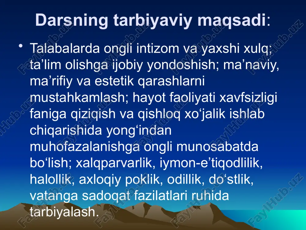 ‘t o‘chirish narvonlariga va yong‘inni o‘chirishning birlamchi vositalariga olib boruvchi yo‘llarni, tor ko‘chalarni va o‘tish joylarini to‘sib va yopib qo‘yish taqiqlanadi. xavfliligi bo‘yicha barcha modda va ashyolarni quyidagi turlarga bo‘lish mumkin: yonmaydigan, yonish yoki yonish va portlash xavfi mavjud hamda portlash xavfi mavjud moddalar. yonmaydigan modda va ashyolarning yonish yoki yong‘inni uzatish xususiyatlari yo‘q. masalan, g‘isht, metall, beton va boshqalar. yonish xavfi mavjud modda va ashyolar havoda yonish va yong‘inni uzata olish xususiyatiga egadir. masalan, yog‘och, qog‘oz, paxta tolasi, mazut va portlash xossasiga ega bo‘lmagan changlar. yonish va portlash xavfi mavjud modda va ashyolar, qattiq va suyuq yonuvchi moddalar bilan birikkanda bir zumda alangalanib ketish xossasiga ega. bunday moddalarga vodorod angidridi, azot kislotasi va boshqalar hamda yonuvchi moddalar bilan aralashganda o‘zidan kislorod ajratib chiqaruvchi kislota ta’sirida, qizdirilganda yoki mexanik ta’sir ostida portlovchi birikmalar kiradi. masalan, paxta yoki tamaki changi bilan selitra aralashganda shu hol ro‘y berishi mumkin. shu bilan birga …