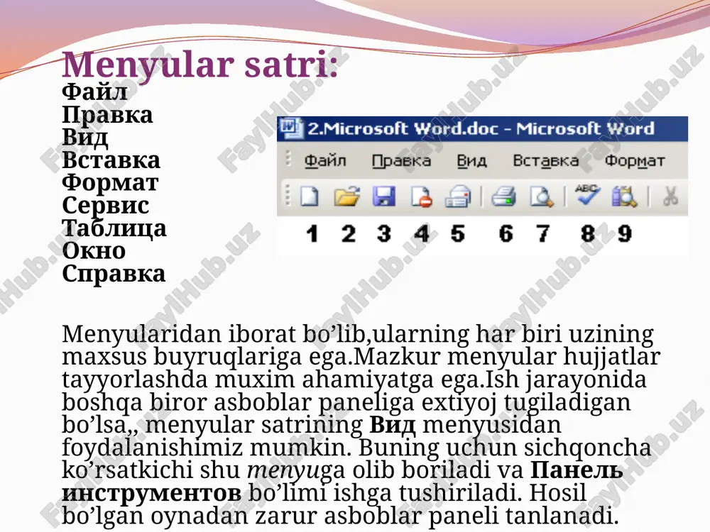 microsoft word dasturi - Page 5