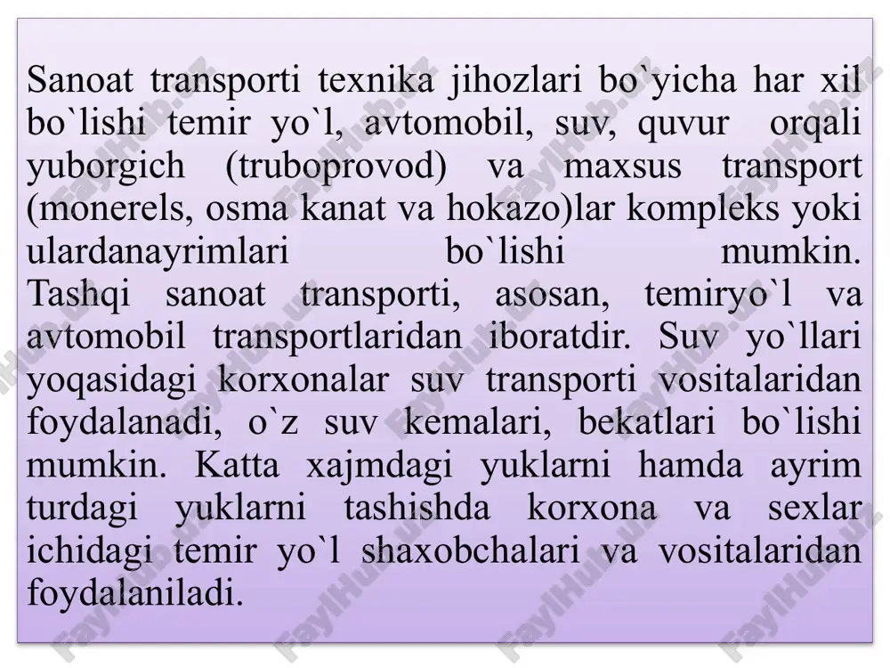 sanoat transporti tavsifi - Page 5