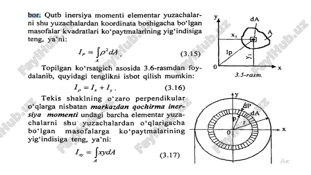 inersiya momenti haqida ma'lumotlar - Page 5