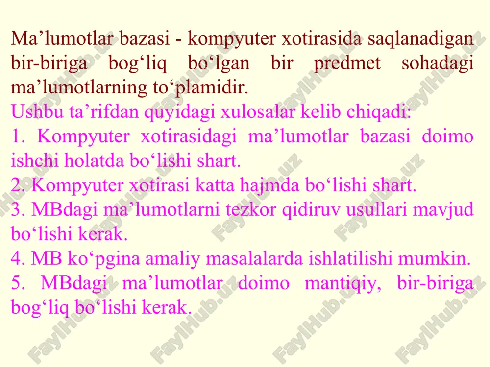 illari o'zlari saqlagan ma'lumotlarni mustaqil ravishda baholaydilar va tashkil etadilar. katta ma'lumotlarga misollar big data texnologiyalarini bozorga va zamonaviy hayotga faol joriy etish, dunyoning taniqli kompaniyalari dunyoning deyarli har bir burchagida o'z mijozlariga ega bo'lganlaridan foydalanishni boshlaganidan keyin boshlandi. bu facebook va google, ibm. kabi ijtimoiy gigantlar, shuningdek master card, visa va bank of america singari moliyaviy tuzilmalardir. masalan, ibm davom etayotgan kassa operatsiyalariga katta ma'lumotlar usullarini qo'llaydi. ularning yordami bilan 15 foizga ko'proq soxta bitimlar aniqlandi, bu esa himoyalangan mablag'lar miqdorini 60 foizga oshirish imkonini berdi. shuningdek, tizimning noto'g'ri signallari bilan bog'liq muammolar hal qilindi - ularning soni yarmidan ko'piga kamaytirildi. big data paradigmasi uchta asosiy vazifani belgilaydi: an'anaviy relyatsion ma'lumotlar bazasidan samarali foydalana olmaydigan yuzlab terabayt yoki petabayt ma'lumotlarini saqlash va boshqarish. matn, rasmlar, videolar va boshqa turdagi ma'lumotlardan iborat tuzilmaydigan ma'lumotni tashkil qilish. katta ma'lumotni tahlil qilish, bu tuzilmaydigan ma'lumot bilan qanday ishlash kerakligi, tahliliy hisobotlarni yaratish, …
