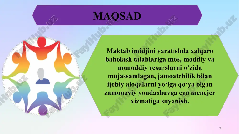 maktab imidjiva ta'lim sifatiorasidagi bog‘liqlikni ta’minlash - Page 5