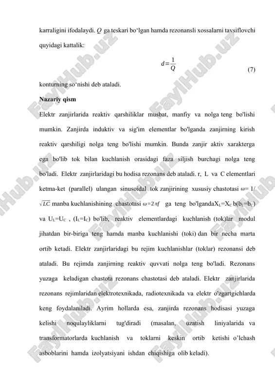 kuchlanishlar rezonansi - Page 5
