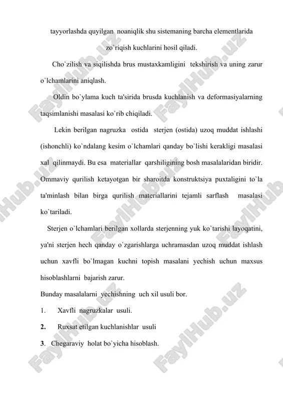 statik aniqmas sistema tahlili - Page 5