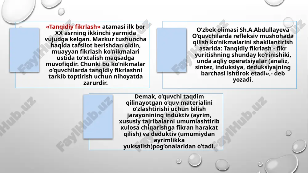 tanqidiy va kreativ tafakkur - Page 5